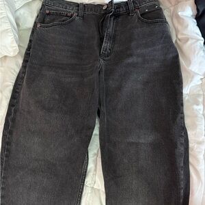 Abercrombie black wash jeans